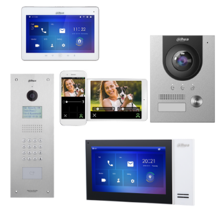Dahua video door stations and indoor monitors